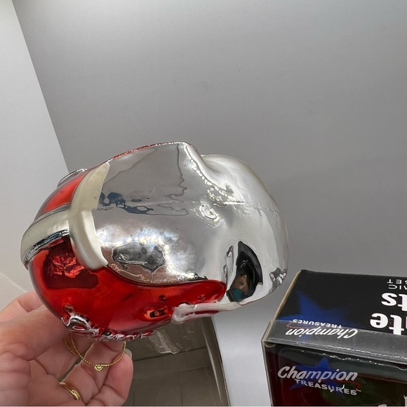 Florida Gators Christmas Ornaments Lot, 2 Ceramic Mascots, 1 Helmet SEC NCAA NIB - Picture 5 of 12